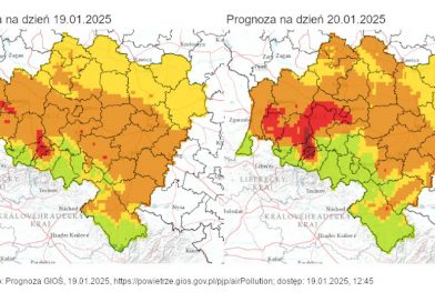 Uwaga! Przekroczenie poziomu informowania i ryzyko dalszych przekroczeń dla PM10